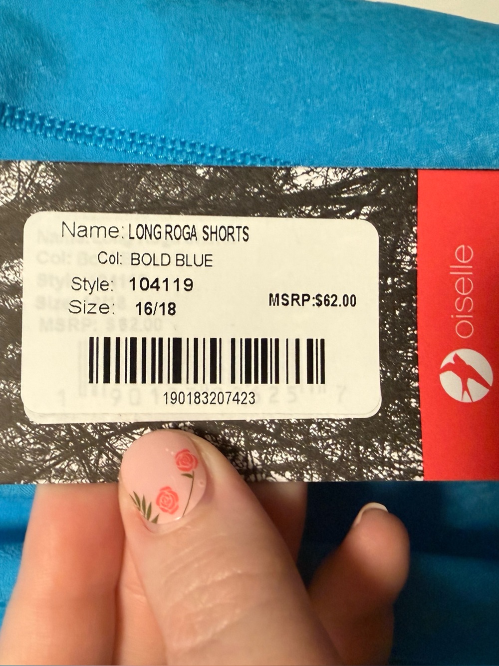 Oiselle Long Roga Shorts size 16/18 - Picture 9 of 10